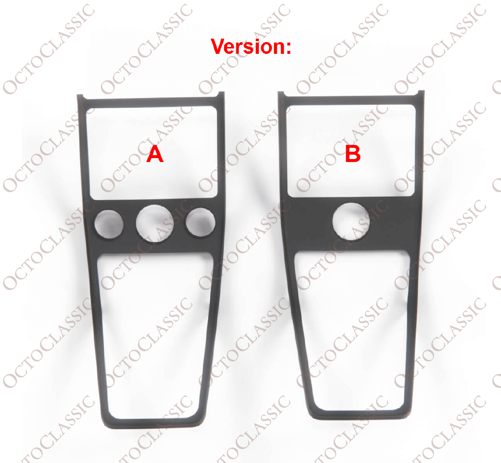 Porsche 928 Consola Central Bisel Negro 92855204704 Porsche 928 Consola Central Bisel Negro 92855204704