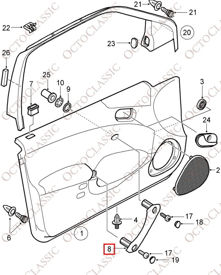 Saab 9-5 Door Handle Front Left or Right 4638508 4704748 / 4682530 4704755 Saab 9-5 Door Handle Front Left or Right 4638508 4704748 / 4682530 4704755