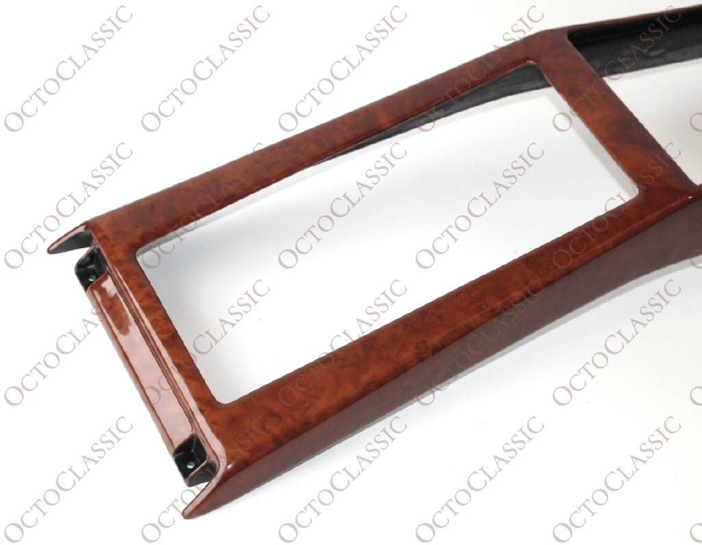 Drewniana rama podłokietnika konsoli środkowej Mercedes SL R129 LHD lub RHD jasny / ciemny orzech A1296800539 Drewniana rama podłokietnika konsoli środkowej Mercedes SL R129 LHD lub RHD jasny / ciemny orzech A1296800539