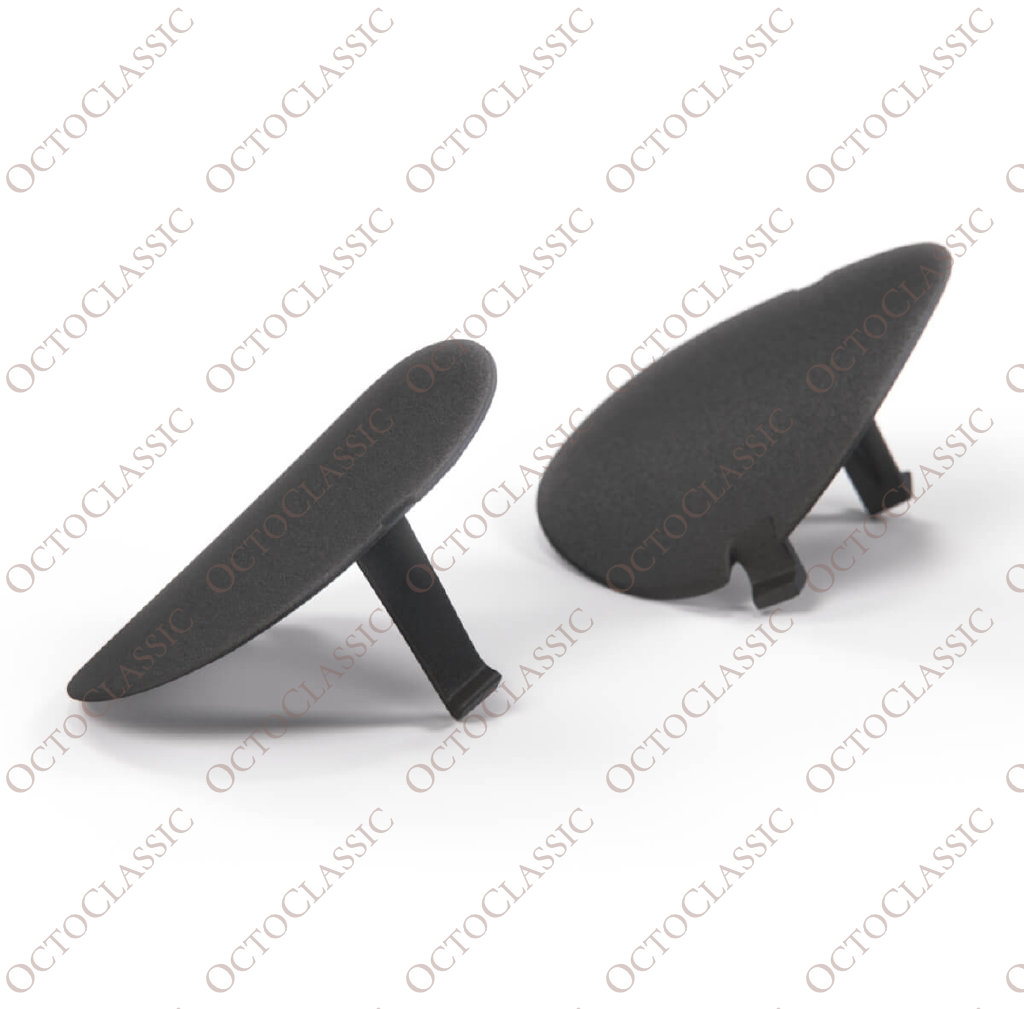 BMW X5 / Range Rover L320 / L322 Mirror Button Cover Caps Set Of 2 Black 51167110993