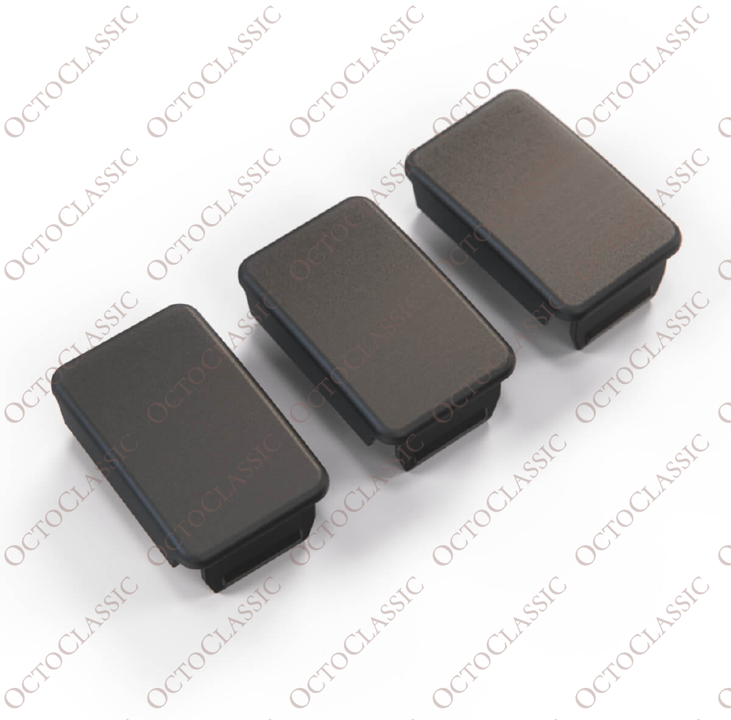 Volkswagen Golf / Rabbit Mk1 Convertible Roof / Windows Button Panel Switch Blank Cap Set Of 3 All Colors 155957087