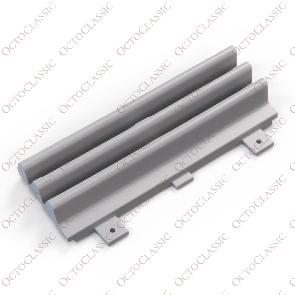 Mercedes W201 BBS Bodykit Front Bumper Tow Hook Cover Grille Primed 21.10.019