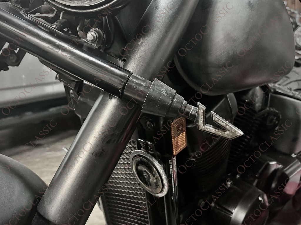 Honda Shadow VT750 Turn Signal Adapter Set Of 2 Black Honda Shadow VT750 Turn Signal Adapter Set Of 2 Black