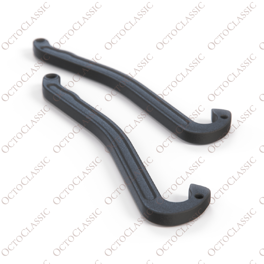 Mercedes W124 Glove Compartment Lid End Stop Repair Kit Set Of 2 Black A1246890087