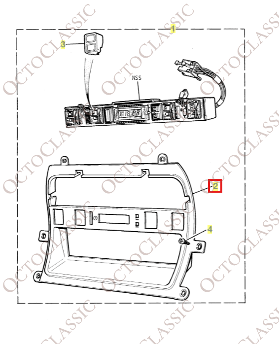 Jaguar XJ6 / XJ40 Clock Radio Surround Buttons Console Centre Fascia Black JLM11165 Jaguar XJ6 / XJ40 Clock Radio Surround Buttons Console Centre Fascia Black JLM11165