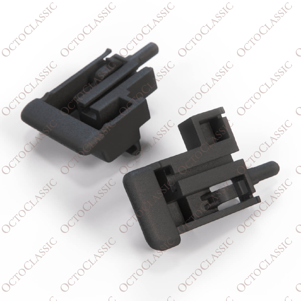 Mercedes W208 Center Console Cover Armrest Latch Black Set Of 2 Mercedes W208 Center Console Cover Armrest Latch Black Set Of 2