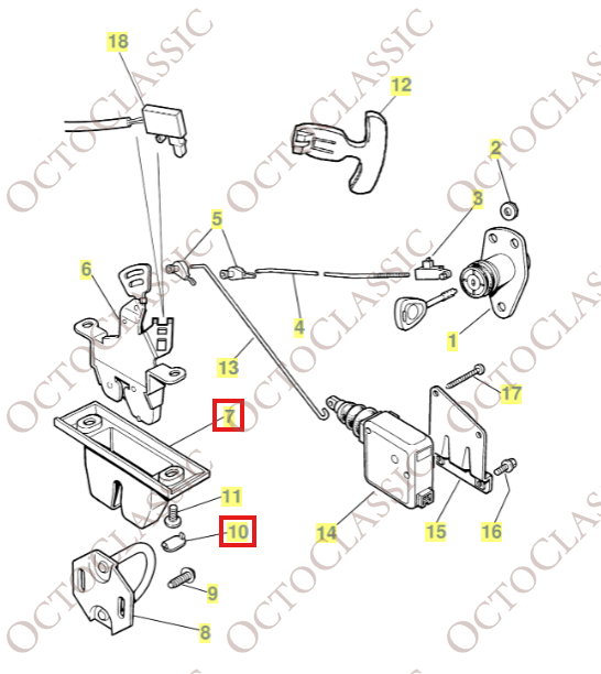 Jaguar XJ8 VDP X308 Trunk Lock Latch Bezel Trim Cover Panel Grafit GNA3512AALFD GNA3513AALFD Jaguar XJ8 VDP X308 Trunk Lock Latch Bezel Trim Cover Panel Grafit GNA3512AALFD GNA3513AALFD