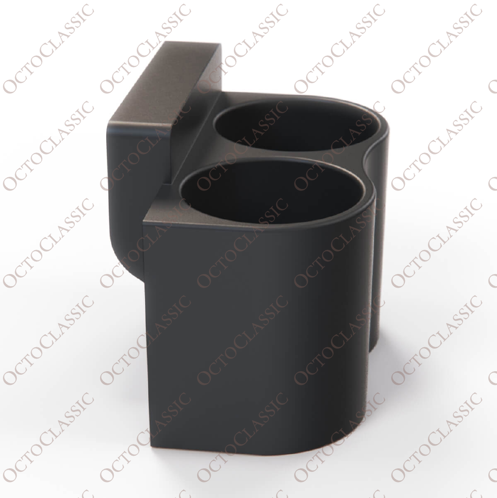 Toyota Land Cruiser 70 Series Ashtray Double Cup Holder Black Toyota Land Cruiser 70 Series Ashtray Double Cup Holder Black