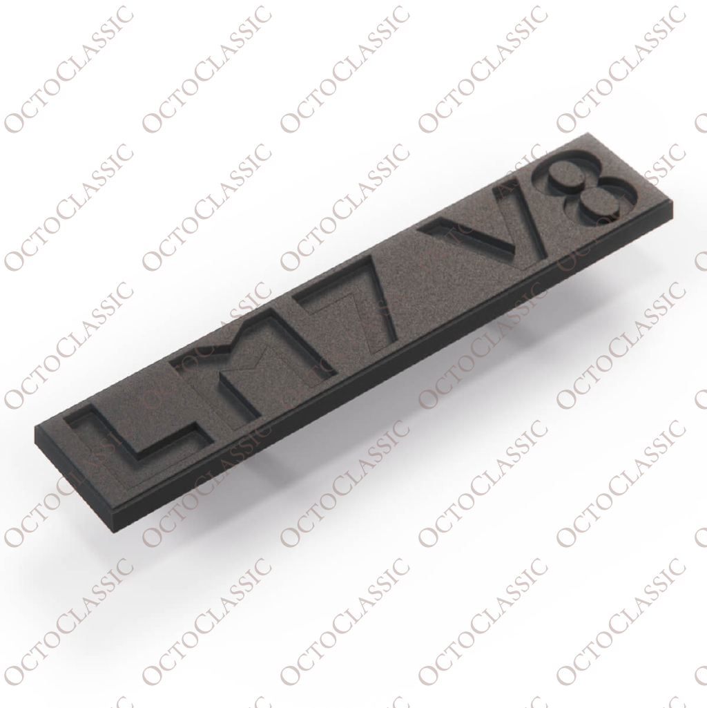 Toyota Land Crusier 40 60 70 Series Front Grille LM7 V8 Emblem Badge Black