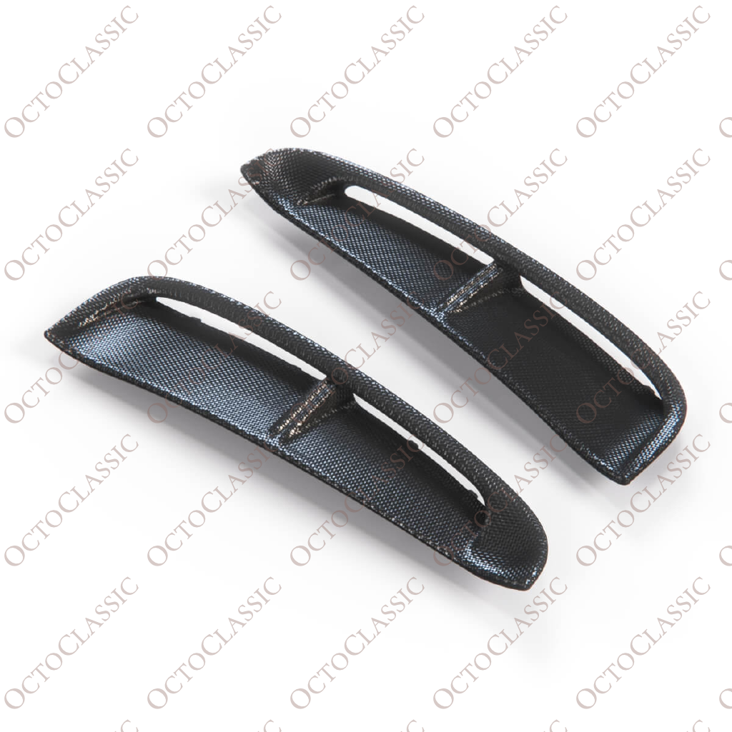 Porsche Panamera Fender Grille Air Vents Trim Left And Right Set Of 2 Carbon 971854775A 971854776A