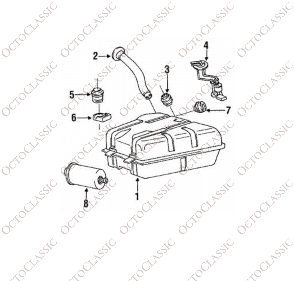 Audi / Ferrari / Ford / Mercedes 12V 6.5 Bar Electric Fuel Pump 431906091D / 86FB9350BA / A0020910801 / A1160900050 Audi / Ferrari / Ford / Mercedes 12V 6.5 Bar Electric Fuel Pump 431906091D / 86FB9350BA / A0020910801 / A1160900050