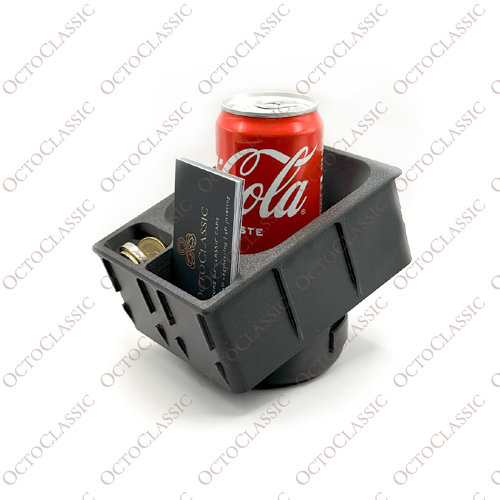 Mercedes R129 SL Custom Cup Holder With Containers – Replacement for Center Console Storage Box