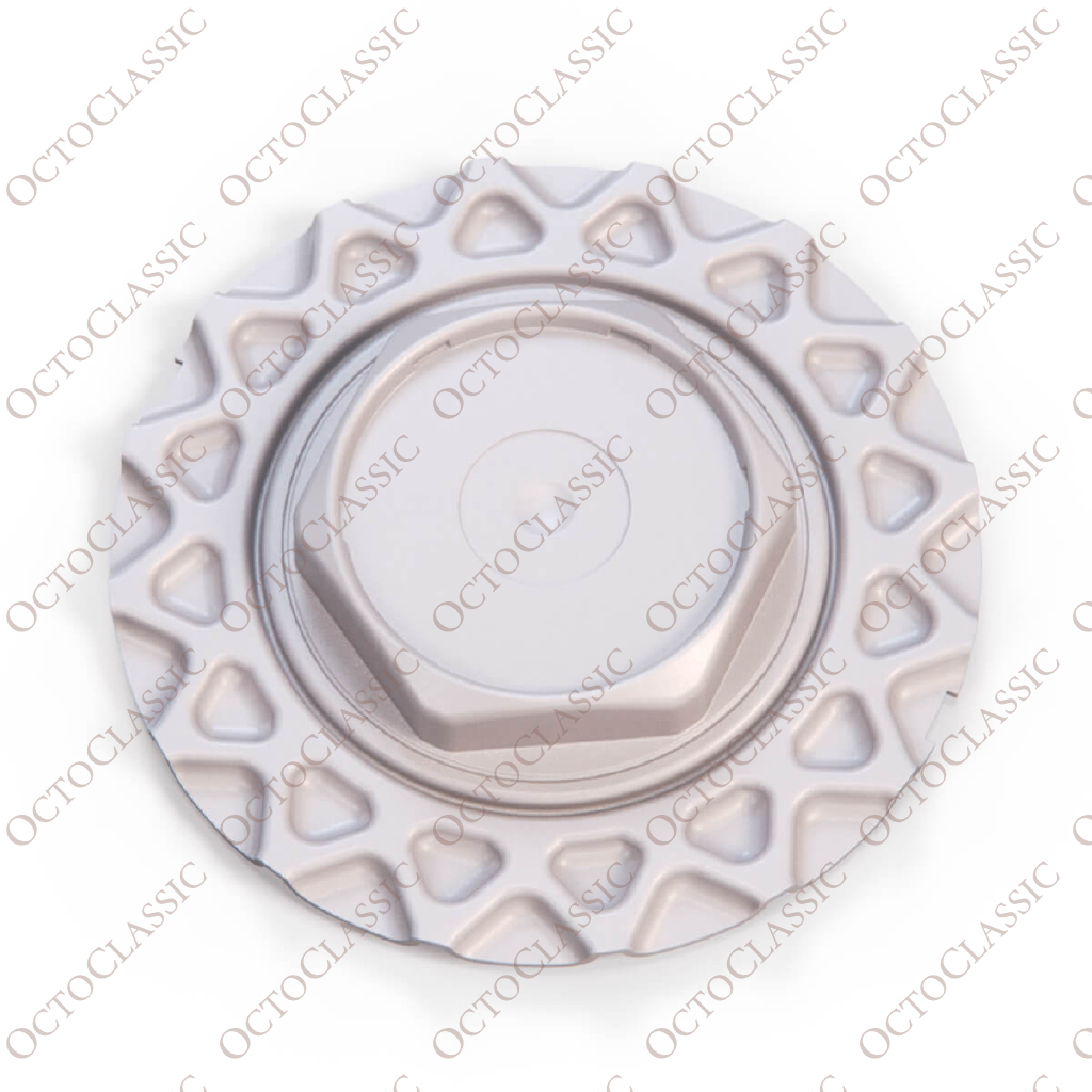 Audi V8 / BBS RG Rim Cover Cap Silver / Primed 447601165B / 443601165B / BBS 0923226