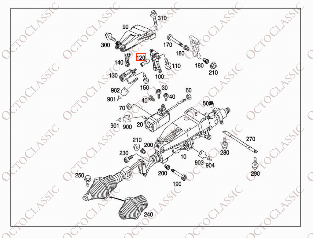 Mercedes W203 / W209 / W211 / W219 / R230 / R171 Coupling Socket A2034620678 Mercedes W203 / W209 / W211 / W219 / R230 / R171 Coupling Socket A2034620678