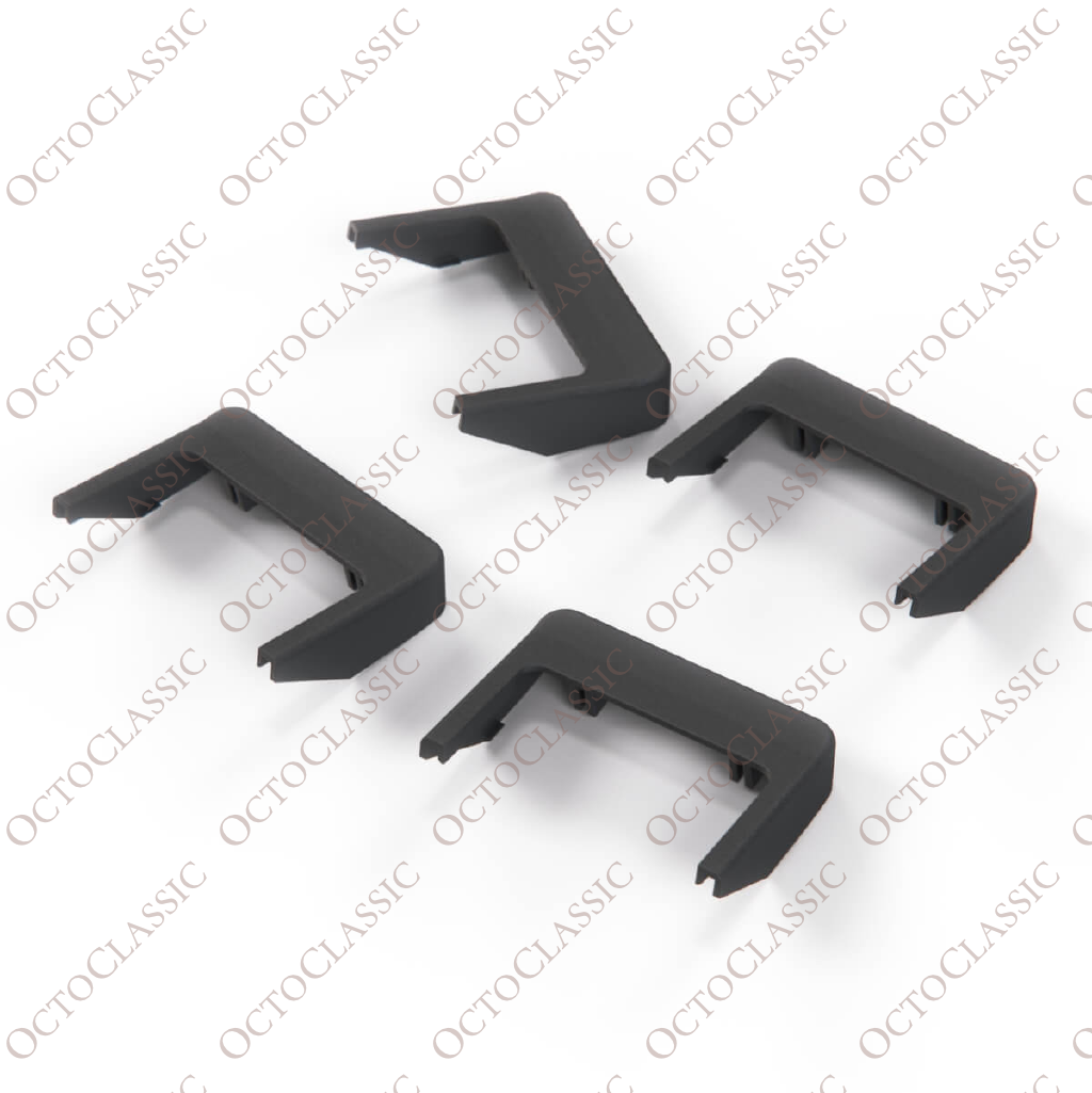 Porsche Cayenne Protection Cap for Rear Seat Hinge Set Of 4 Black 95552239700 7L0885935