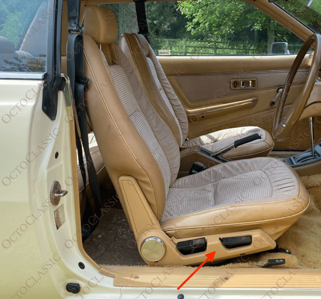 Mitsubishi Galant Lambda / Sapporo II Front Seat Lower Side Trim Left Or Right All Colors Mitsubishi Galant Lambda / Sapporo II Front Seat Lower Side Trim Left Or Right All Colors