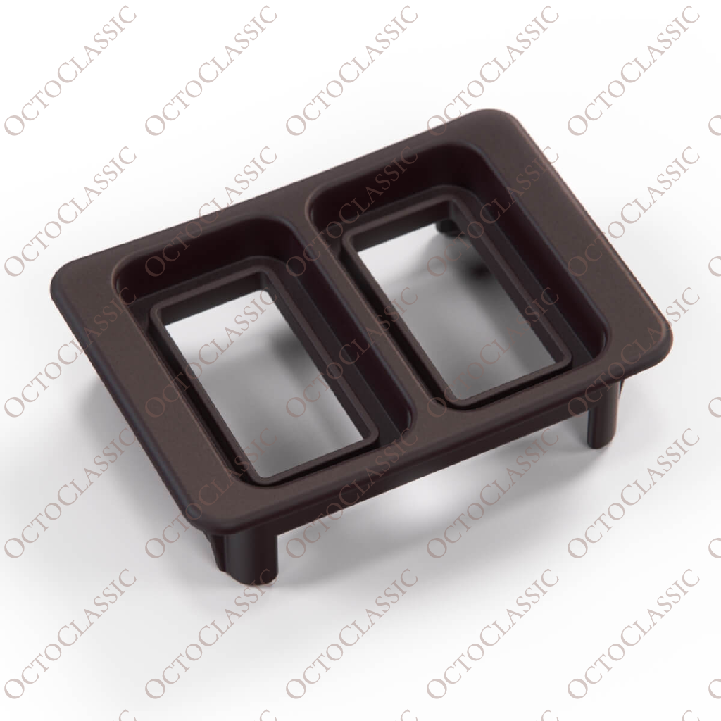 Porsche 924 / 944 Window Switch Housing Bracket All Colors 477867187 Porsche 924 / 944 Window Switch Housing Bracket All Colors 477867187