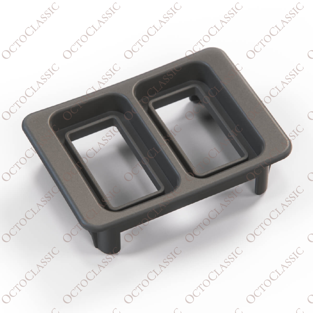 Porsche 924 / 944 Window Switch Housing Bracket All Colors 477867187 Porsche 924 / 944 Window Switch Housing Bracket All Colors 477867187