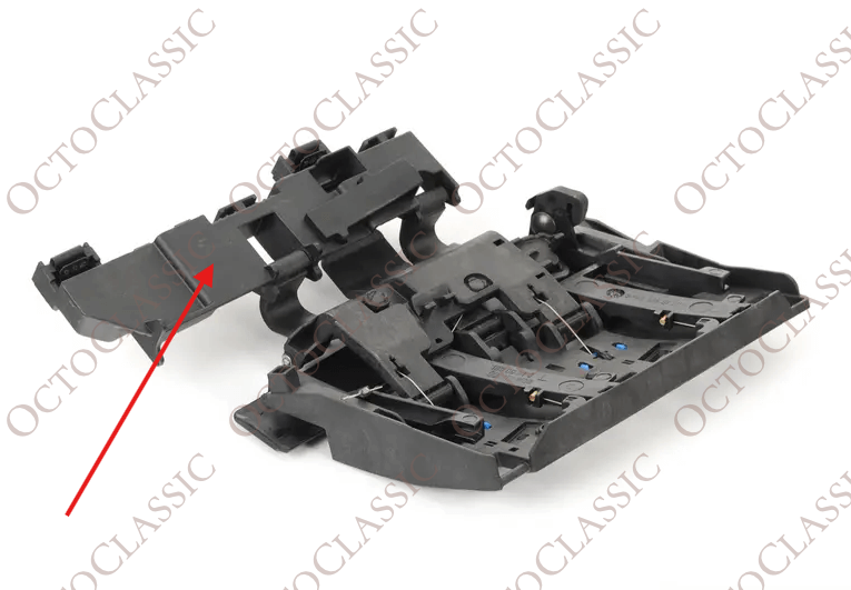 Volkswagen New Beetle Convertible Sliding Element For Soft Top Flap Left Or Right Black 1800014 / 1800015 / 1Y0871349B / 1Y0871350B Volkswagen New Beetle Convertible Sliding Element For Soft Top Flap Left Or Right Black 1800014 / 1800015 / 1Y0871349B / 1Y0871350B