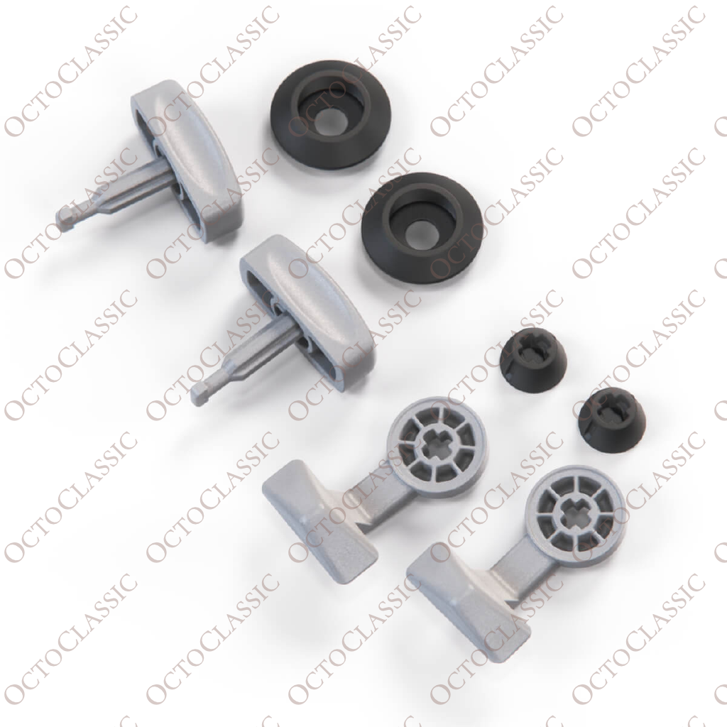 Mercedes W140 Rear Bumper Trailer Hitch Cover Trim Clip Set Primed A1408800287