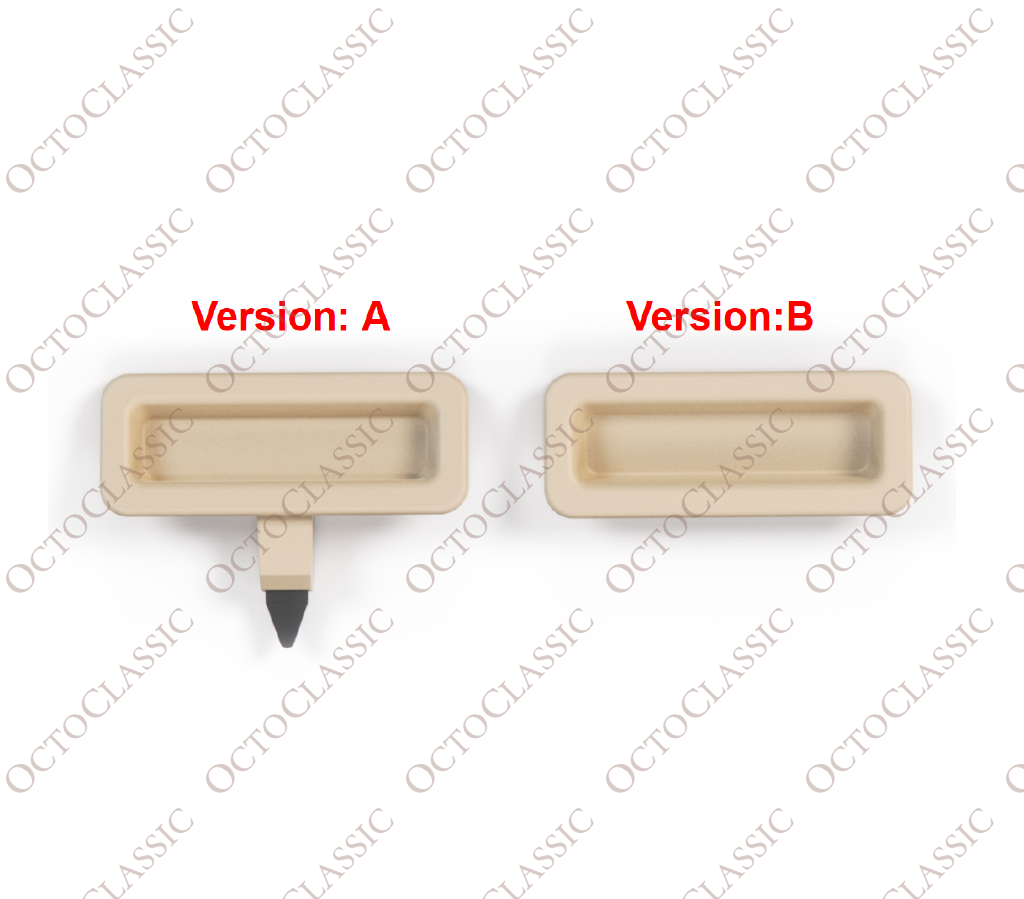 Jaguar X-Type Upper Sunroof Cover Panel Handle Trim (2 Versions) XR8354519A02AD / C2S41974SEL