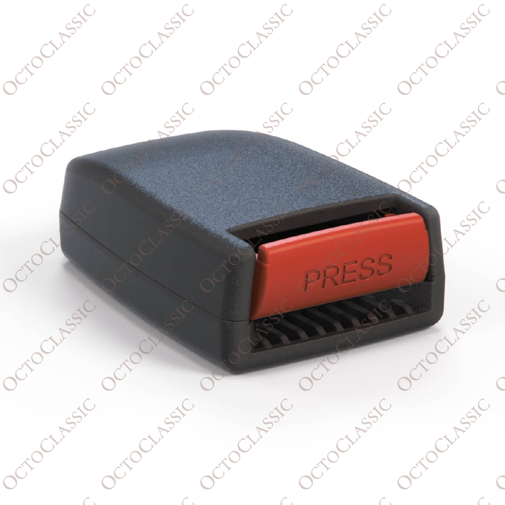 Saab 900 Seatbelt Buckle Front Black 4079950