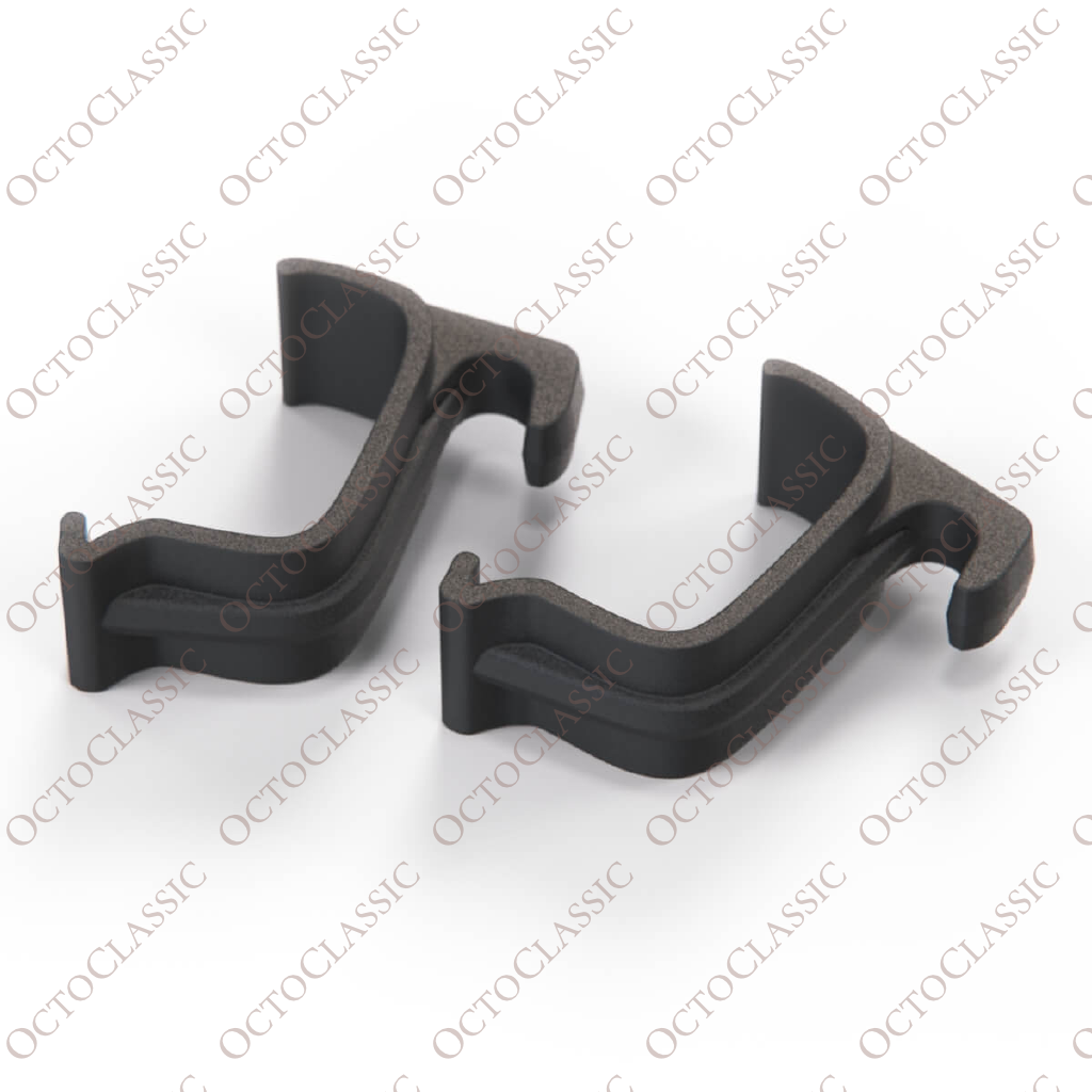 Fiat 126p Accessory Clothes Hanger Clip Set Of 2 Black