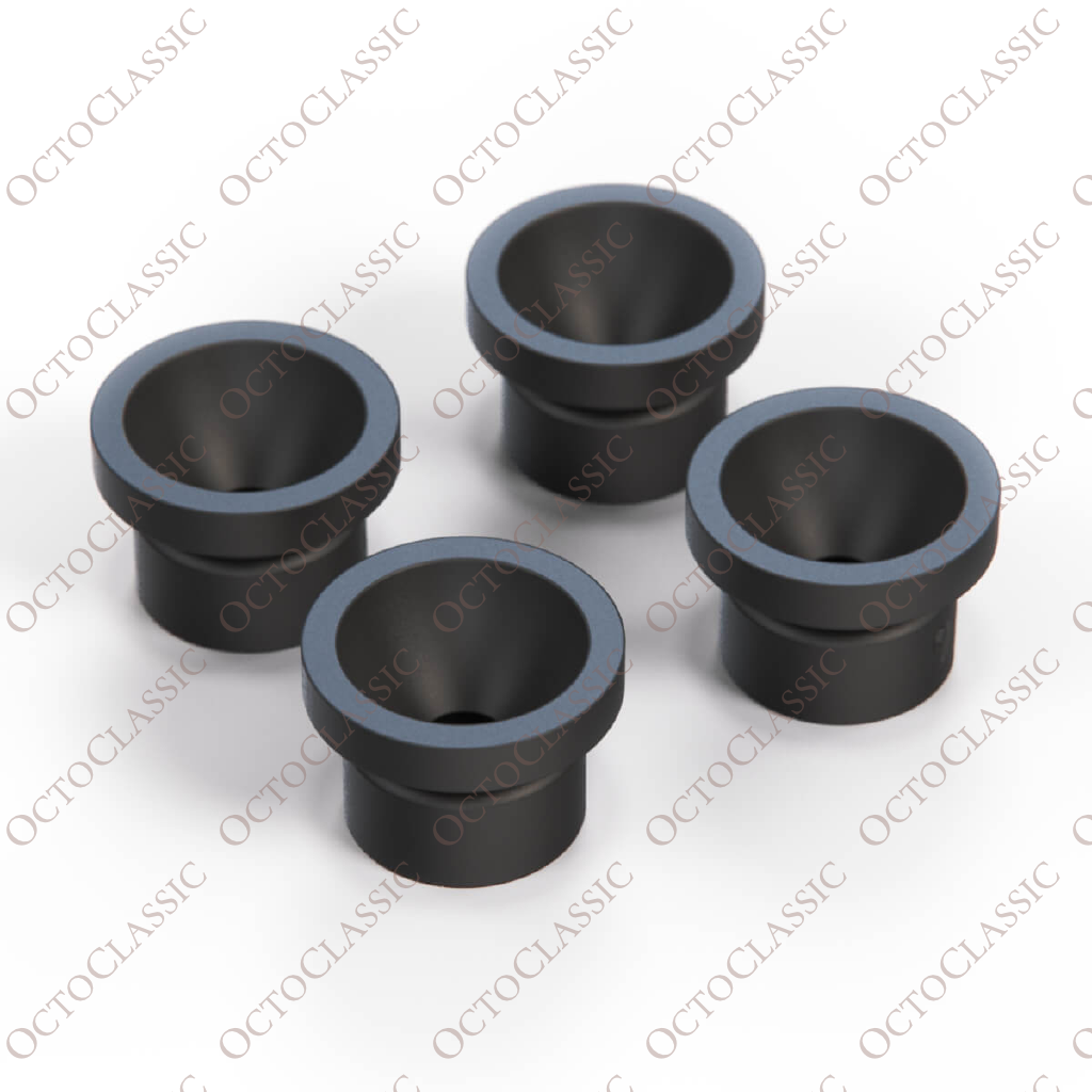Ford Focus MK3 Mondeo MK4 C-Max II Engine Cover Rubber Grommet Mount Stopper Set Of 4 Black 6C518