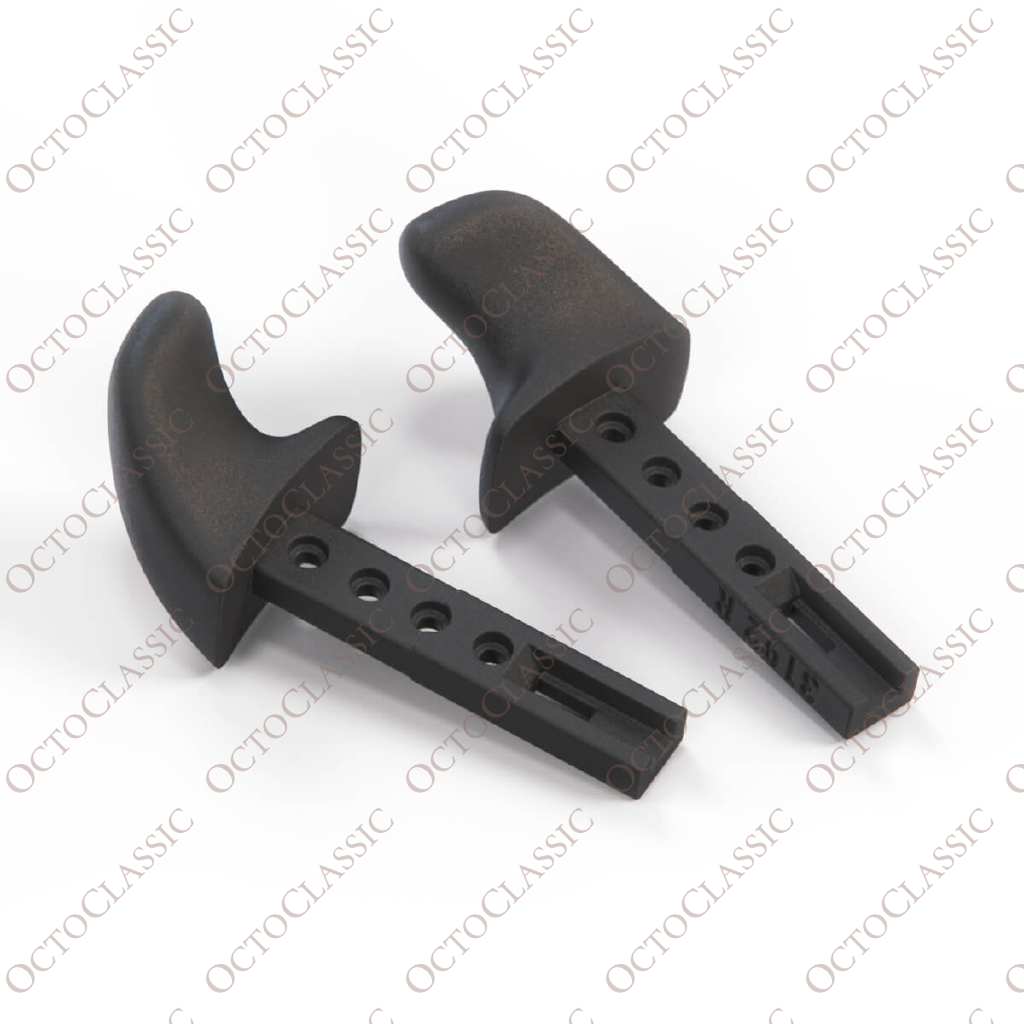 BMW E36 Front Seat Back Release Levers Set Of 2 Black 52108146485 52108146486