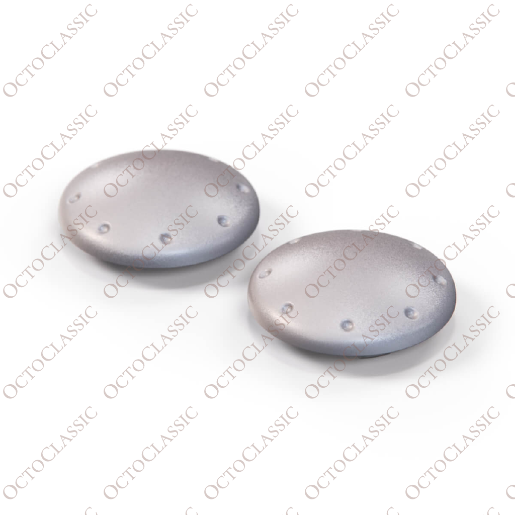 Audi TT Mk1 Coperchi maniglia scheda porta Set di 2 grigio metallizzato 8N0867163