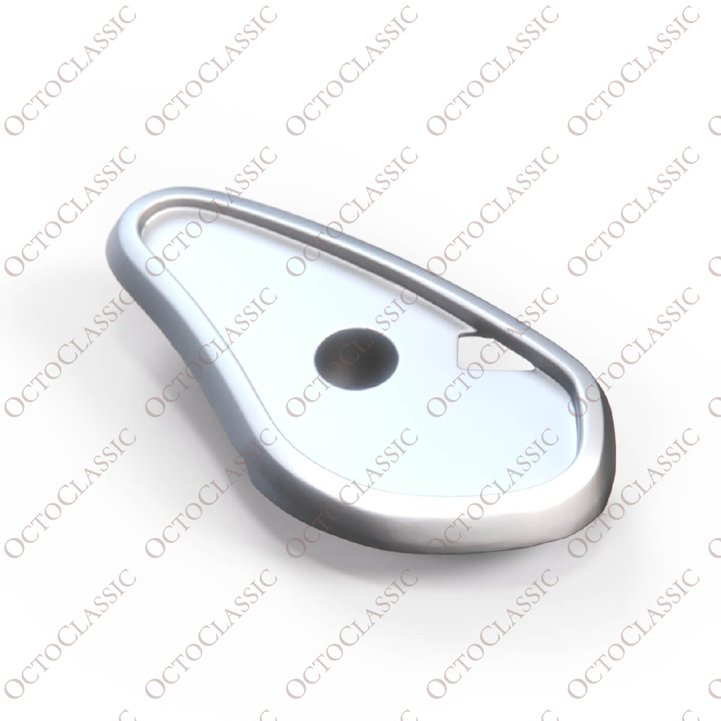 BMW E9 Panneau de porte Support d’accoudoir Entretoise gauche ou droite Chrome 51411821365 / 51411821366