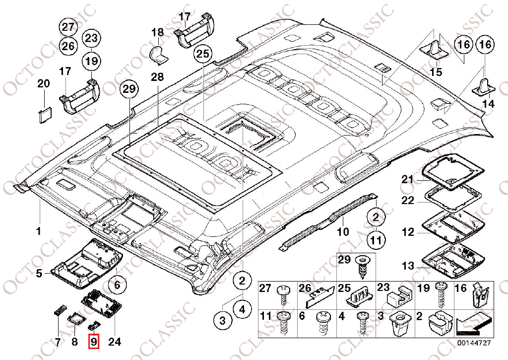 BMW E53 X5 Blank Switch Cover Trim Panel 51448258056 Set Of 2 BMW E53 X5 Blank Switch Cover Trim Panel 51448258056 Set Of 2