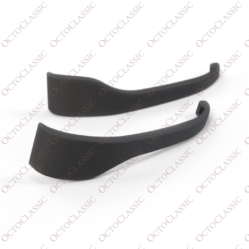 BMW E10 / E12 / E9 / E3 / E24 Interior Handle Insert Set Of 2 Left And Right Black 51211803751 / 51211803752