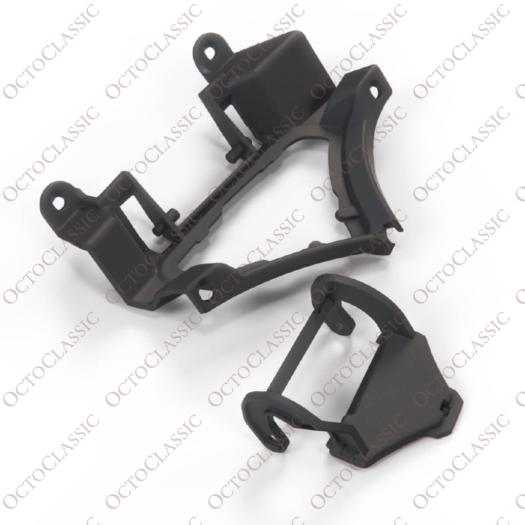 Mercedes SL R230 Headlight Washer Cover Bracket Left Or Right Black A2308800305 / A2308800405
