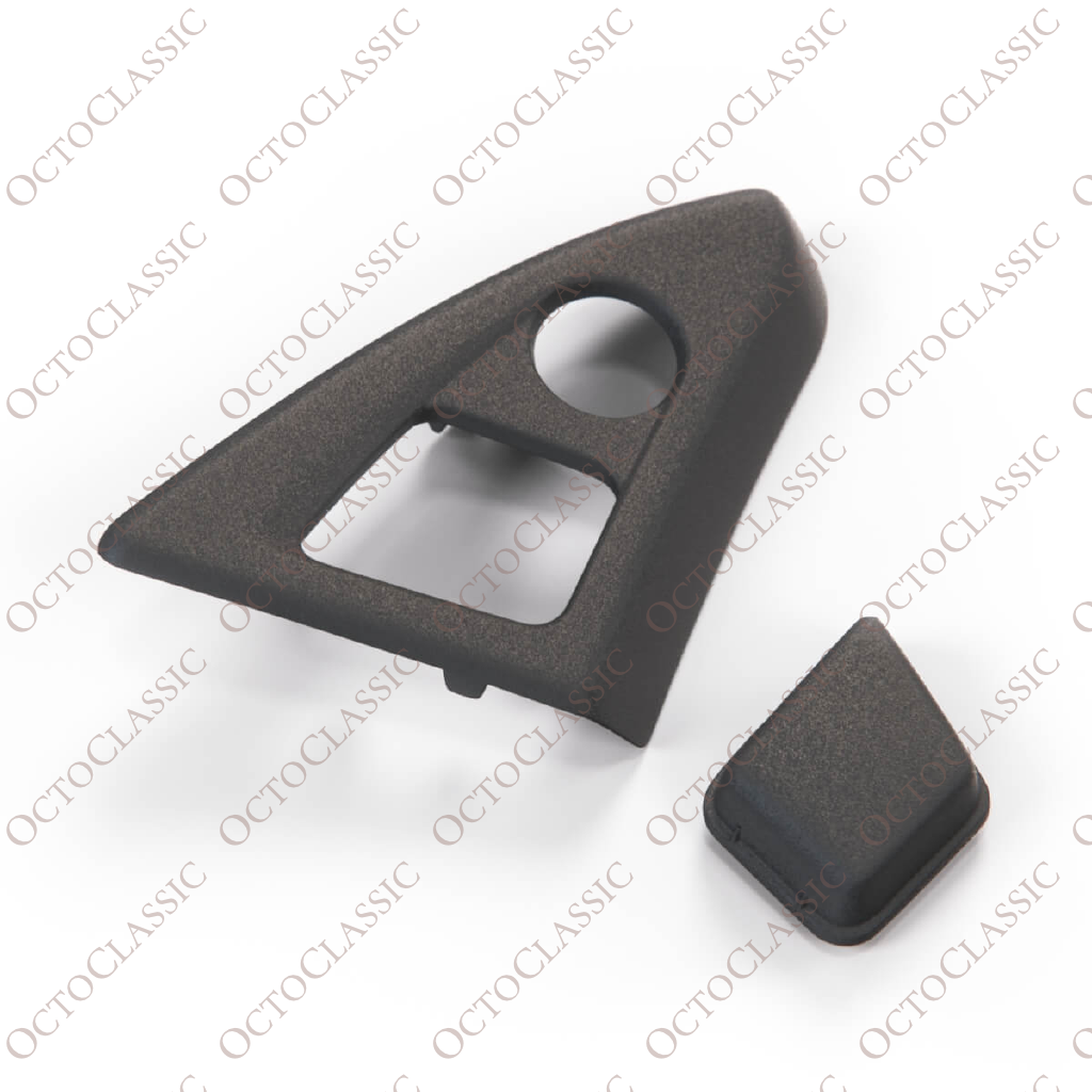 BMW F10 / F11 Center Console Closing Cover + Lock Cover Black 51169171552 51169206721 9171552 9206721