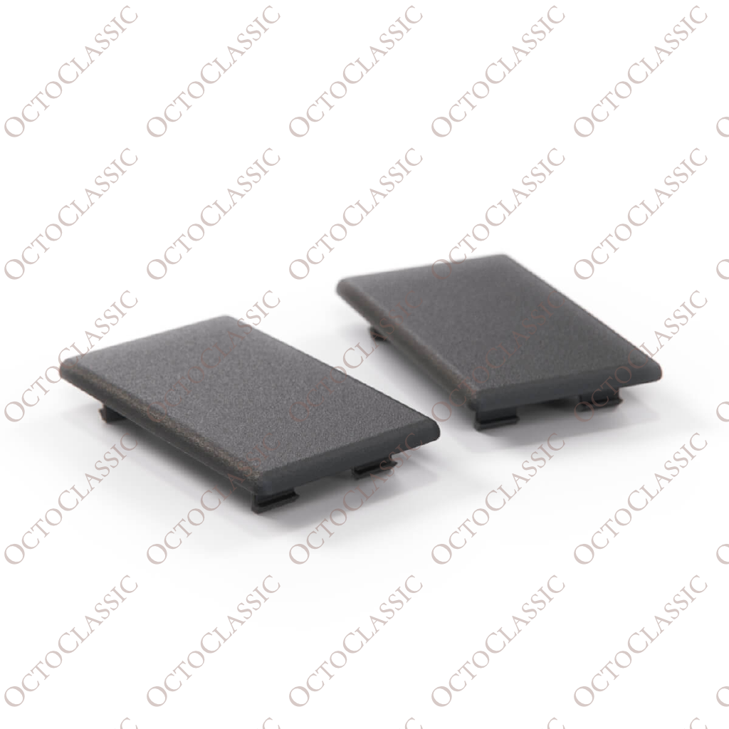 Lancia Delta HF Integrale EVO Power Window Switch Cansel Blank Cap Set Of 2 Black 176698480