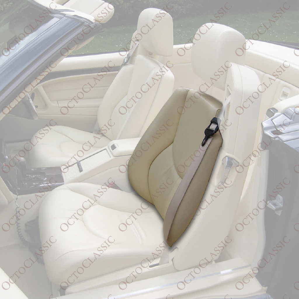 Mercedes SL R129 Facelift Eco Leather Front Seat Backrest Cover Left Or Right All Colors Mercedes SL R129 Facelift Eco Leather Front Seat Backrest Cover Left Or Right All Colors