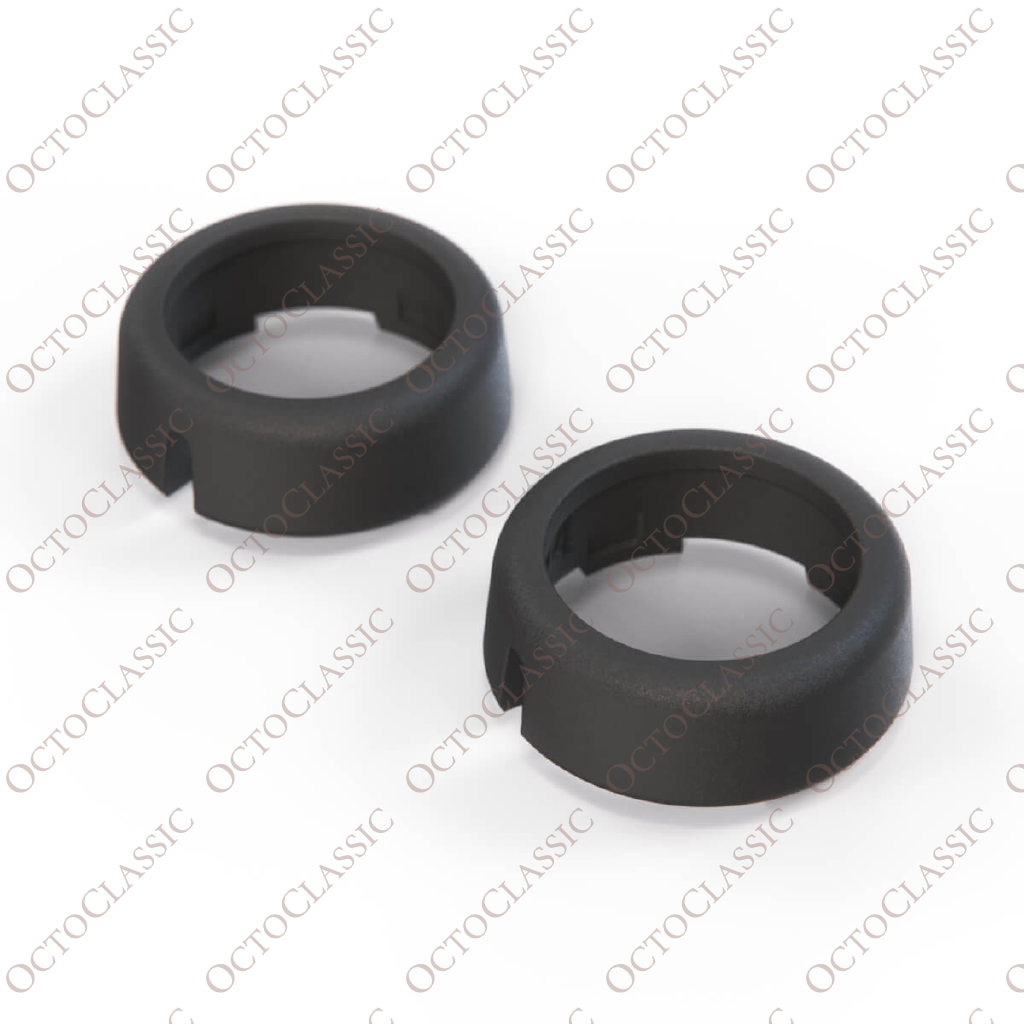 Rolls Royce Ghost Dawn Wraith Climate Control Dashboard Blower Fan Knob Cover Shell Set Of 2 Black 61319206867