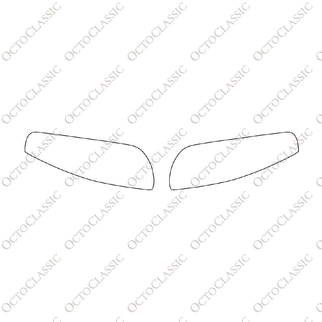 Alfa Romeo GT Headlights – PPF Paint Protection Film Precut – Set Of 2 Left And Right Alfa Romeo GT Headlights – PPF Paint Protection Film Precut – Set Of 2 Left And Right