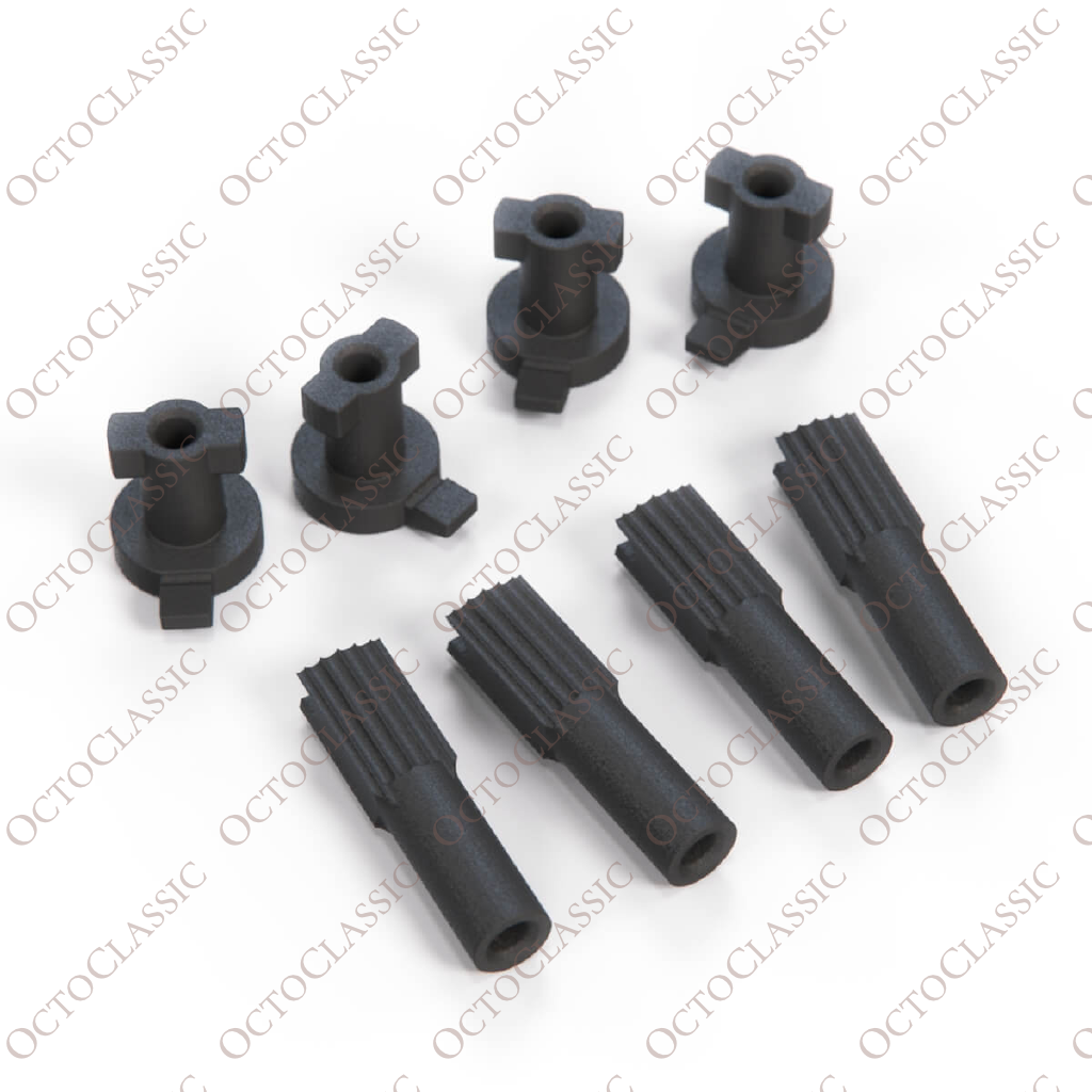 BMW E30 Ellipsoid Headlight Adjuster Screw Repair Kit Set Black 63121385397