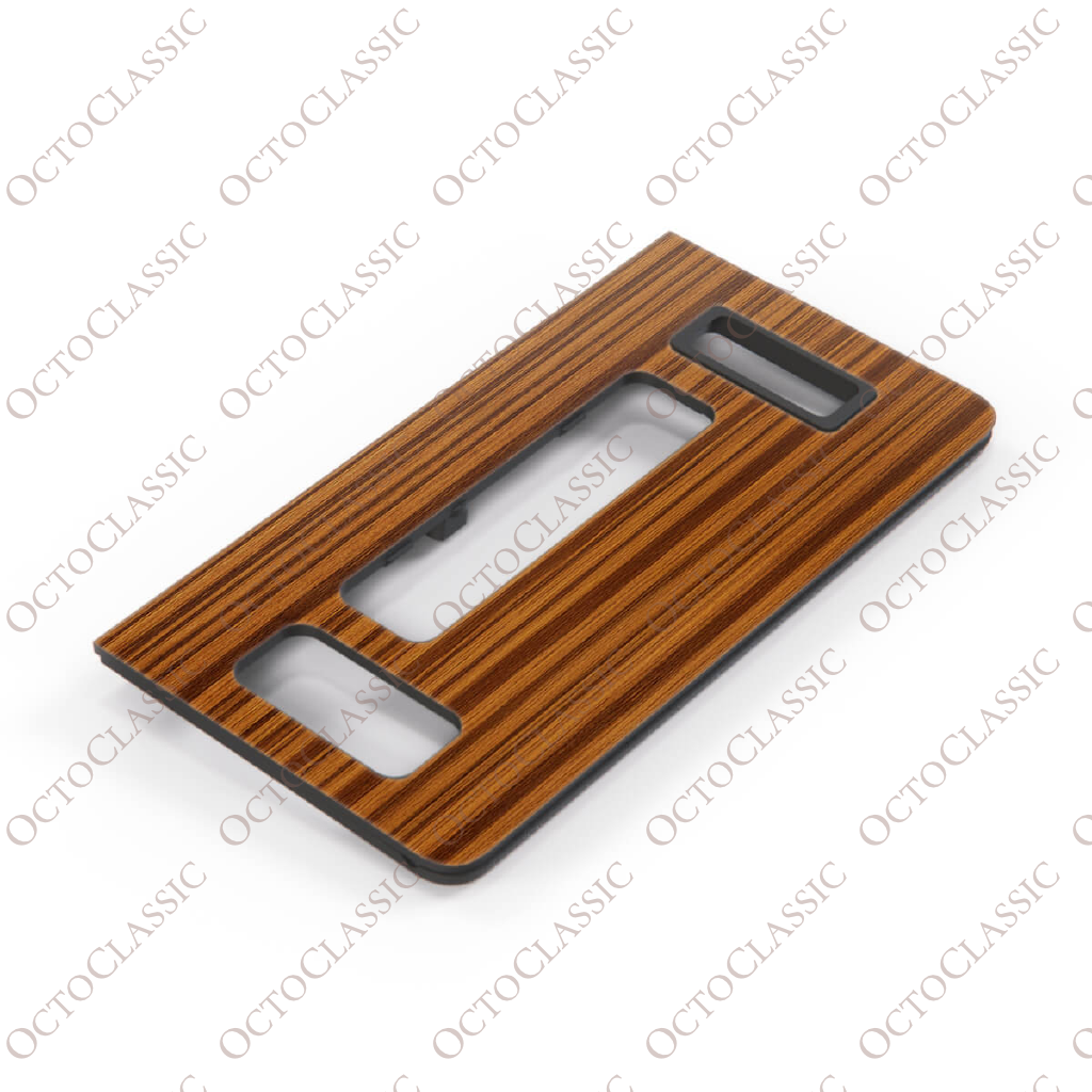 Mercedes W123 Climatisation Panneau Bois Zebrano / Noyer A1236803607 / A1236831525