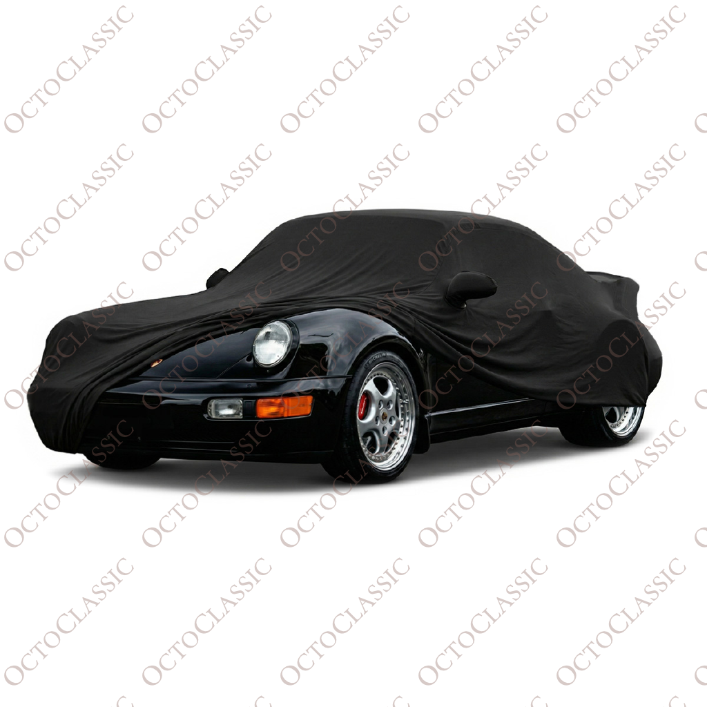 Porsche 911 Carrera 964 Ultra Soft Elastic Protective Indoor Car Cover Black