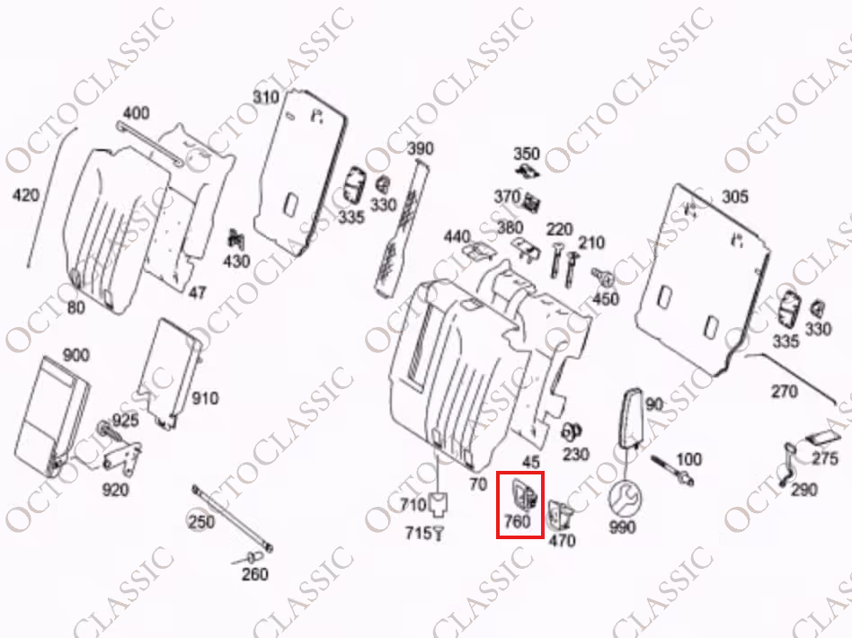 Mercedes W164 Rear Baby Seat Plastic ISOFIX Cover Trim Set Of 2 All Colors A1649240037 Mercedes W164 Rear Baby Seat Plastic ISOFIX Cover Trim Set Of 2 All Colors A1649240037