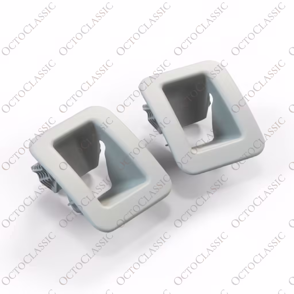Mercedes W164 Rear Baby Seat Plastic ISOFIX Cover Trim Set Of 2 All Colors A1649240037 Mercedes W164 Rear Baby Seat Plastic ISOFIX Cover Trim Set Of 2 All Colors A1649240037