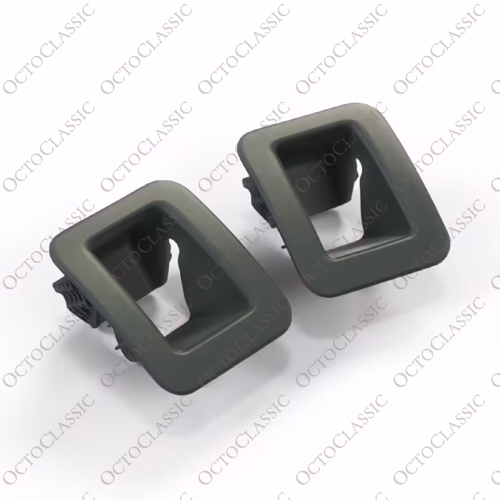 Mercedes W164 Rear Baby Seat Plastic ISOFIX Cover Trim Set Of 2 All Colors A1649240037 Mercedes W164 Rear Baby Seat Plastic ISOFIX Cover Trim Set Of 2 All Colors A1649240037