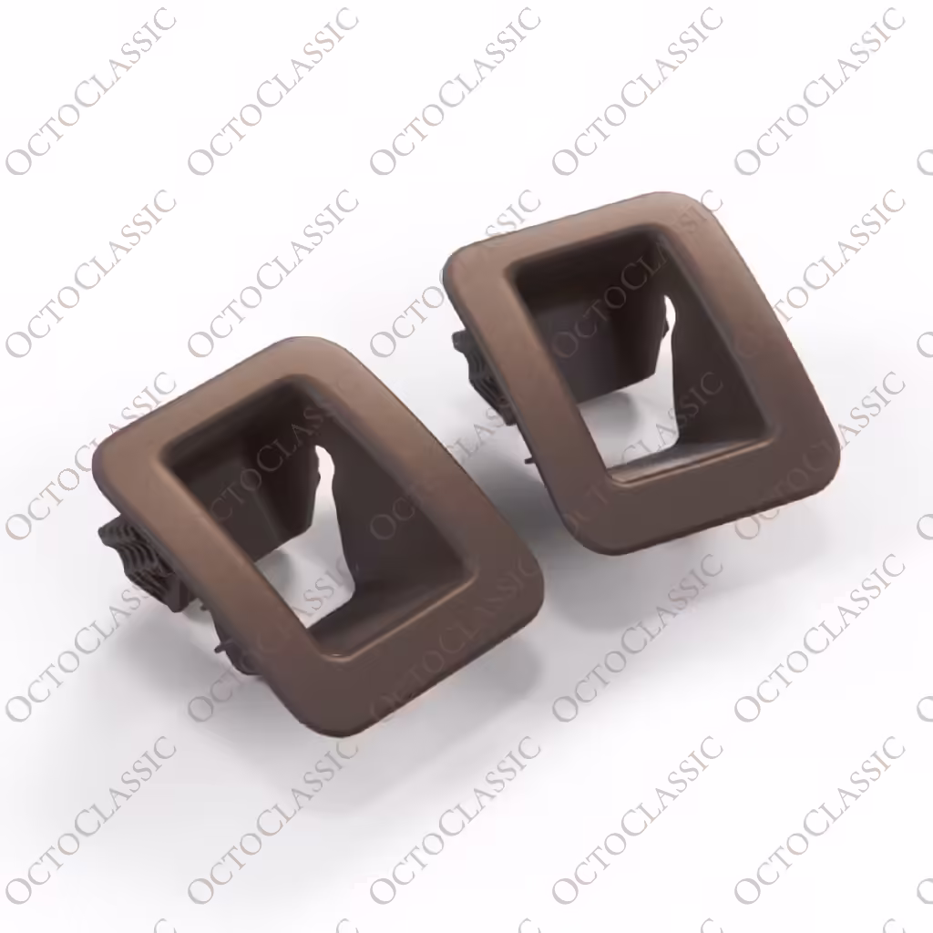 Mercedes W164 Rear Baby Seat Plastic ISOFIX Cover Trim Set Of 2 All Colors A1649240037 Mercedes W164 Rear Baby Seat Plastic ISOFIX Cover Trim Set Of 2 All Colors A1649240037
