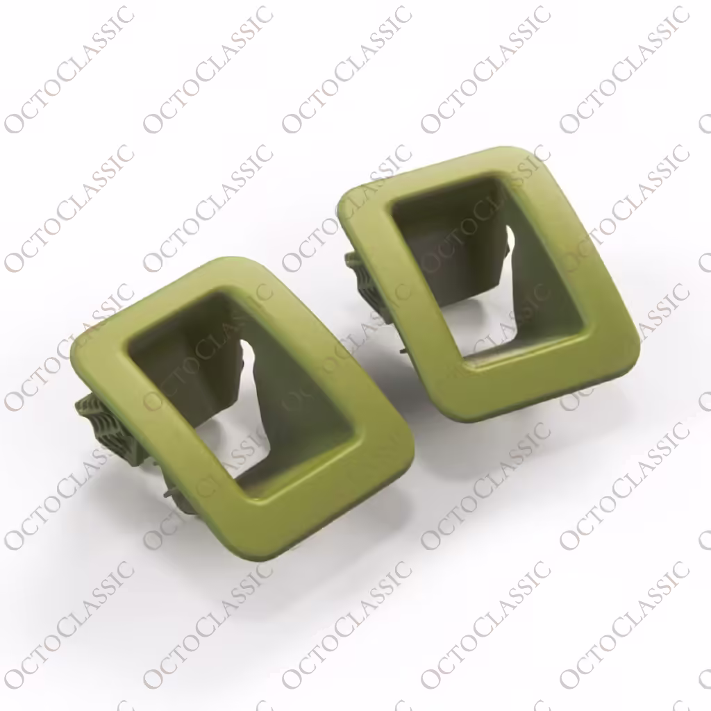 Mercedes W164 Rear Baby Seat Plastic ISOFIX Cover Trim Set Of 2 All Colors A1649240037 Mercedes W164 Rear Baby Seat Plastic ISOFIX Cover Trim Set Of 2 All Colors A1649240037