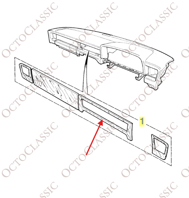 Jaguar XJ6 XJ12 X300 Grat Nussbaum Holz Furnier Verkleidung Dash Center Vent Capping Trim HNA9801AA Jaguar XJ6 XJ12 X300 Grat Nussbaum Holz Furnier Verkleidung Dash Center Vent Capping Trim HNA9801AA