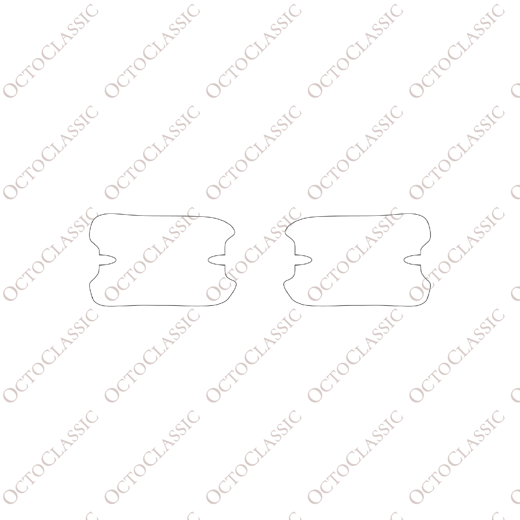Mercedes W126 SEC Door Handle Cup – PPF Paint Protection Film Precut – 3M PRO Transparent Anti-scratch Cover Mercedes W126 SEC Door Handle Cup – PPF Paint Protection Film Precut – 3M PRO Transparent Anti-scratch Cover