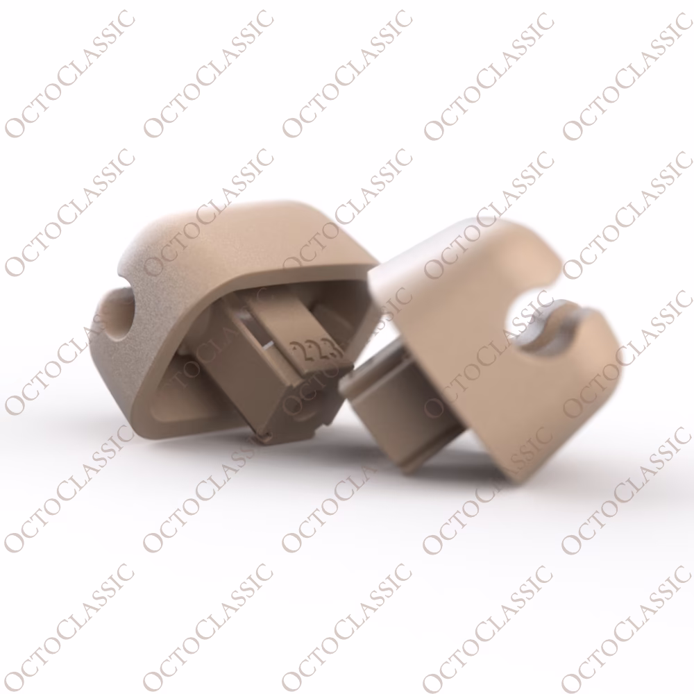 Clip per alette parasole W116 Tutti i colori, set di 2 NUOVO (Mercedes-Benz) 1168110041